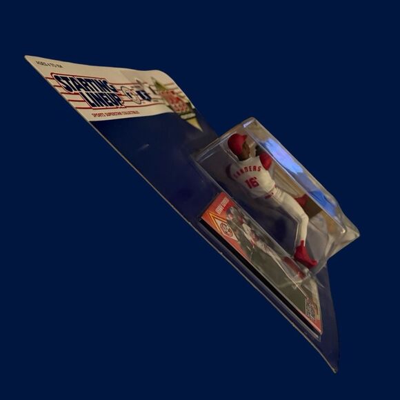 Sealed Vintage 1995 MLB Starting Lineup Reggie Sanders Cincinnati Reds Figure - Picture 7 of 8